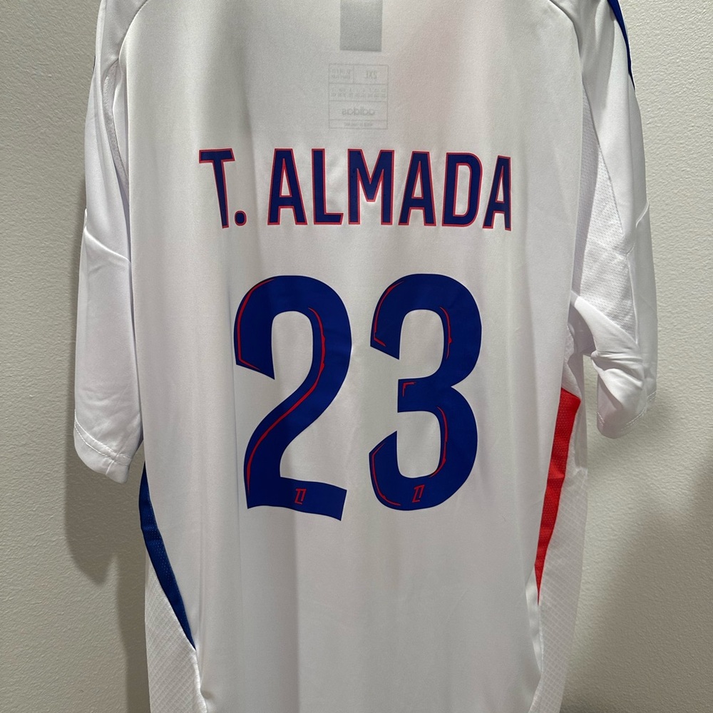 2024-25 Olympique Lyon Thiago Almada Soccer Jersey